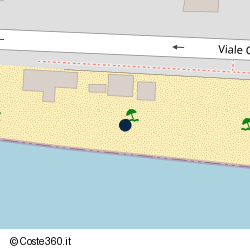 Posizione approssimativa di Il Gabbiano di Terracina
