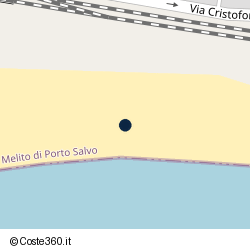 Posizione approssimativa di Lido Rosa Dei Venti