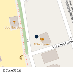 Posizione approssimativa di Lido Il Gabbiano