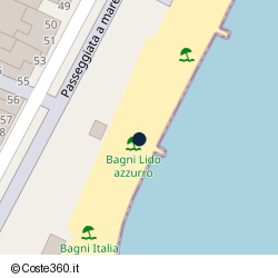 Posizione approssimativa di Bagni Lido Azzurro