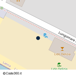 Posizione approssimativa di Lido Delizia
