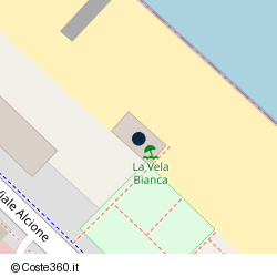 Posizione approssimativa di La Vela Bianca