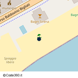 Posizione approssimativa di Bagni Sirena