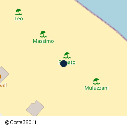 Posizione approssimativa di Spiaggia 56