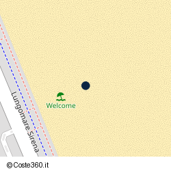 Posizione approssimativa di Welcome