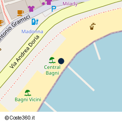 Posizione approssimativa di Central Bagni
