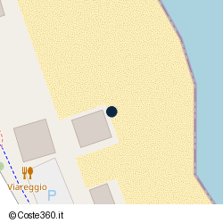 Posizione approssimativa di Chalet Viareggio