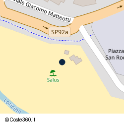 Posizione approssimativa di Salus Beach Bar