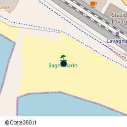 Posizione approssimativa di Bagni Marini