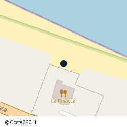 Posizione approssimativa di La Risacca