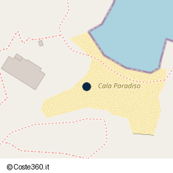 Posizione approssimativa di Lido Cala Paradiso