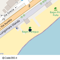 Posizione approssimativa di Bagni Parequa