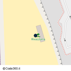 Posizione approssimativa di Rivazzurra