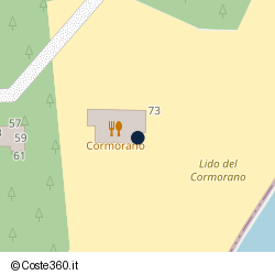 Posizione approssimativa di Ristorante Pizzeria Cormorano