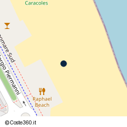 Posizione approssimativa di Raphael Beach