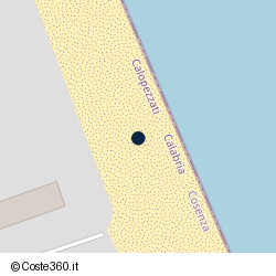Posizione approssimativa di Campeggio-Villaggio Riva Del Mare