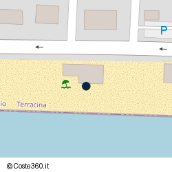 Posizione approssimativa di Lido Circe