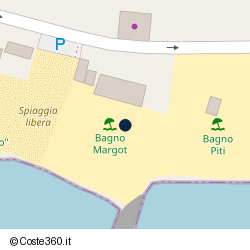 Posizione approssimativa di Bagno Margot