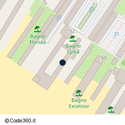 Posizione approssimativa di Bagno Lydia