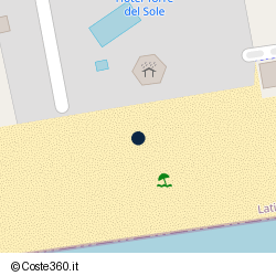 Posizione approssimativa di La Risacca Pizza e Cucina Sul Mare