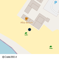 Posizione approssimativa di Alba Beach