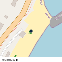 Posizione approssimativa di Caletta Beach