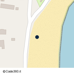 Posizione approssimativa di Cala Molinella Beach Club