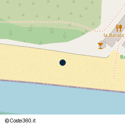 Posizione approssimativa di Bagnoskiuma Beach