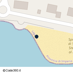 Posizione approssimativa di Spiaggia Presso Bagni Bonita