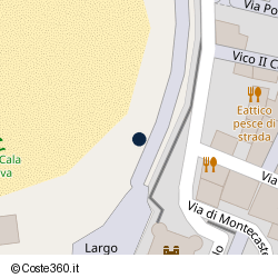 Posizione approssimativa di Cala Sveva Beach Club
