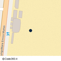 Posizione approssimativa di Lido Oasi Beach