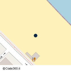 Posizione approssimativa di Mascalzone Chalet Senigallia