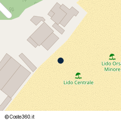Posizione approssimativa di Lido Centrale