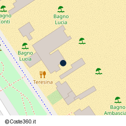 Posizione approssimativa di Bagno Fernanda 37
