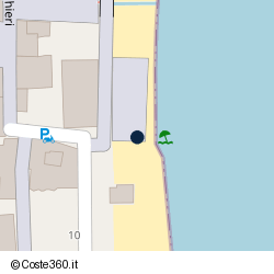 Posizione approssimativa di Bagni Babyla Beach & Bar