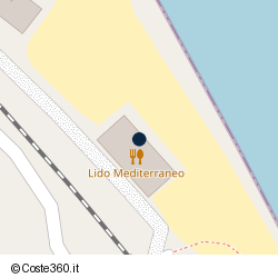 Posizione approssimativa di Lido Mediterraneo