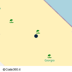 Posizione approssimativa di Spiaggia 61 Della Rosa