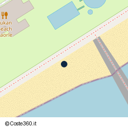 Posizione approssimativa di Tukan Beach
