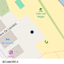 Posizione approssimativa di Hotel Miramare