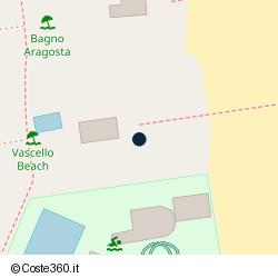 Posizione approssimativa di Vascello Beach