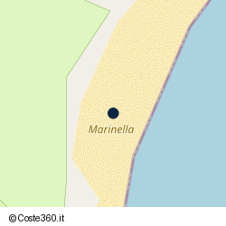 Posizione approssimativa di Marinella