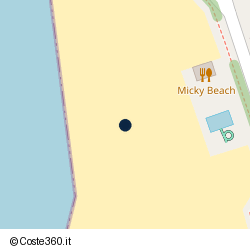 Posizione approssimativa di Micky Beach
