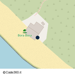 Posizione approssimativa di Lido Bora Bora