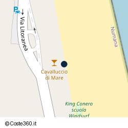 Posizione approssimativa di Cavalluccio di Mare