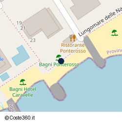 Posizione approssimativa di Bagni Ponterosso