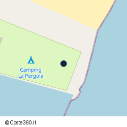 Posizione approssimativa di Camping Bagni La Pergola