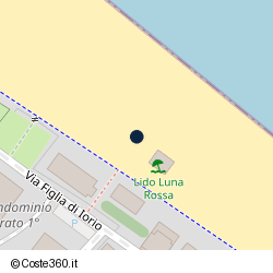 Posizione approssimativa di Luna Rossa