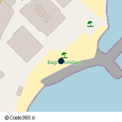 Posizione approssimativa di Bagni Holidays