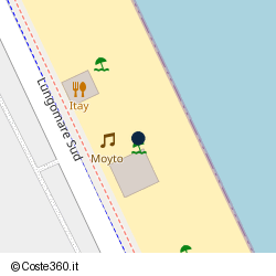 Posizione approssimativa di Moyto Disco Beach