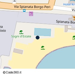 Posizione approssimativa di Spiaggia Sogni d'estate